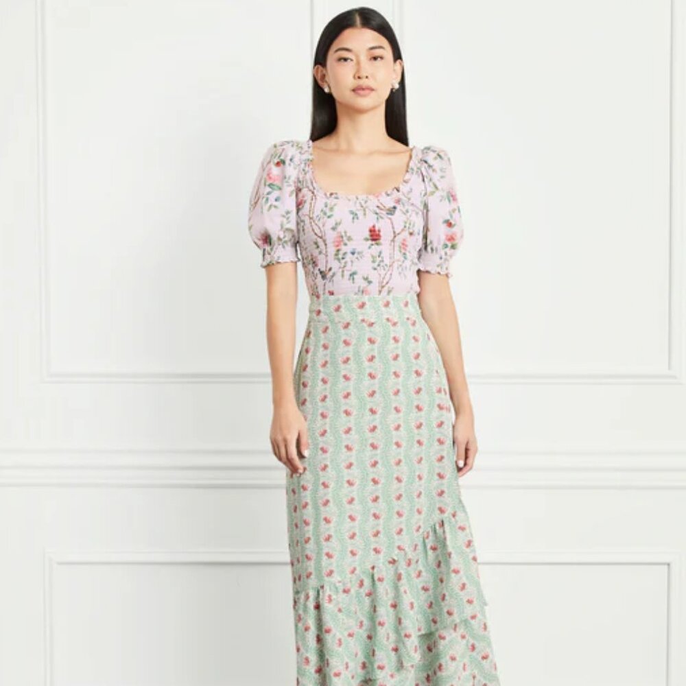 NWOT Hill House The Aiko Nap Top - Diane Hill Multi Cotton